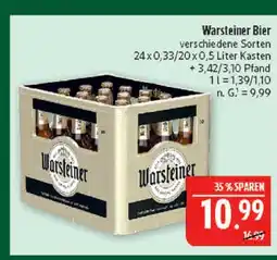Marktkauf Warsteiner bier Angebot