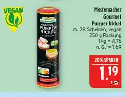 Marktkauf Mestemacher gourmet pumper nickel Angebot