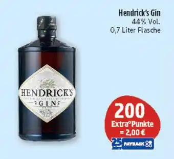 Marktkauf Hendrick's gin Angebot