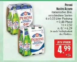 Marktkauf Peroni nastro azzurro Angebot