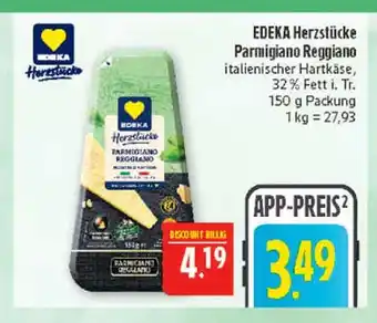 Marktkauf Edeka herzstücke parmigiano reggiano Angebot