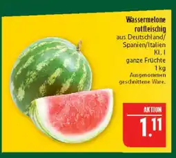 Marktkauf Wassermelone rotfleischig Angebot