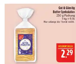 Marktkauf Gut & günstig butter spekulatius Angebot