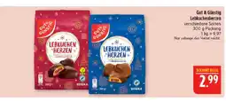 Marktkauf Gut & günstig lebkuchenherzen Angebot