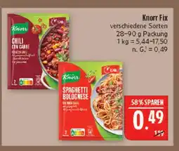 Marktkauf Knorr chili con carne Angebot