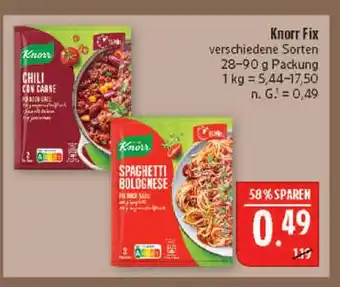 Marktkauf Knorr chili con carne Angebot