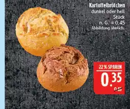 Marktkauf Kartoffelbrötchen dunkel Angebot