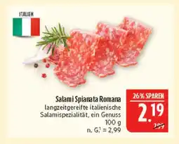 Marktkauf Salami spianata romana Angebot