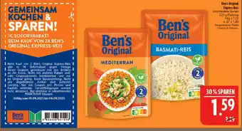 Marktkauf Ben's original mediterran express reis Angebot