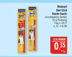 Marktkauf Vitakraft beef stick Angebot