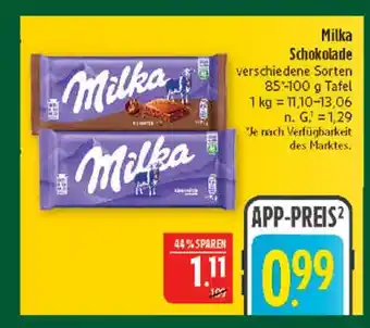 Marktkauf Milka schokolade Angebot