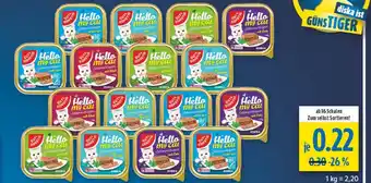 diska Gut&günstig hello my cat schlemmerhappen Angebot
