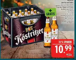 Marktkauf Köstritzer edel pils oder radler Angebot