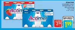 Marktkauf Danone actimel drink erdbeere Angebot