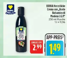 Marktkauf Edeka herzstücke crema con aceto balsamico di modena i.g.p Angebot