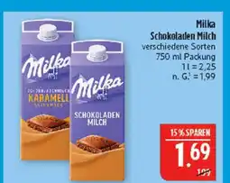 Marktkauf Milka schokoladen milch Angebot