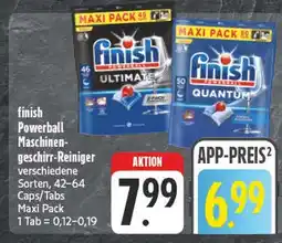 Edeka Finish powerball maschinen-geschirr-reiniger ultimate Angebot