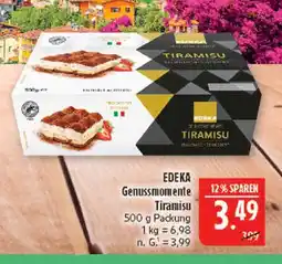 Marktkauf Edeka genussmomente tiramisu Angebot