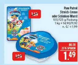 Marktkauf Paw patrol streich-creme Angebot