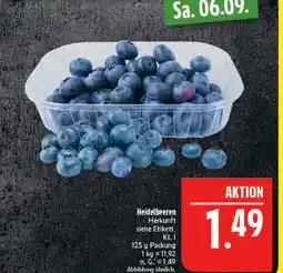 Marktkauf Heidelbeeren Angebot