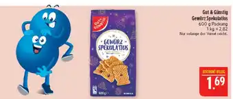 Marktkauf Gut & günstig gewürz spekulatius Angebot