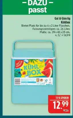 Marktkauf Gut & günstig kühlbox Angebot