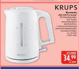 Marktkauf Krups wasserkocher bw 2441 pro aroma Angebot