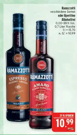 Marktkauf Ramazzotti espresso edizione limitata Angebot