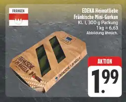 Edeka Edeka heimatliebe fränkische mini-gurken Angebot