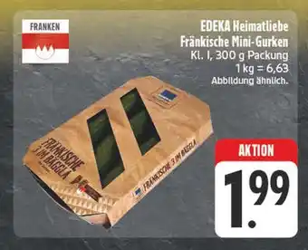 Edeka Edeka heimatliebe fränkische mini-gurken Angebot