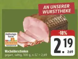 Edeka Wacholderschinken Angebot