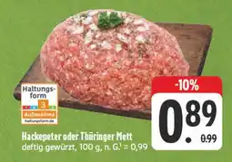 Edeka Hackepeter Angebot