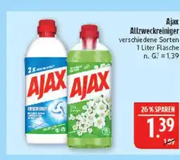 Marktkauf Ajax allzweckreiniger frischeduft Angebot