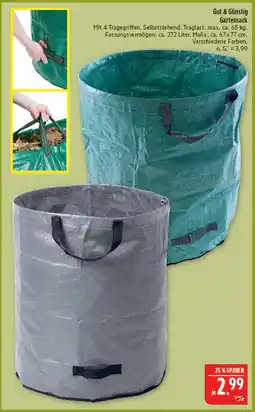 Marktkauf Gut & günstig gartensack Angebot