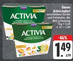 Edeka Danone activia joghurt vanille Angebot