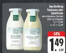 Edeka Zum dorfkrug sylter salatfrische Angebot