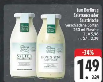 Edeka Zum dorfkrug sylter salatfrische Angebot