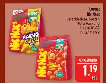 Marktkauf Lorenz nic nacs nacho cheese style Angebot