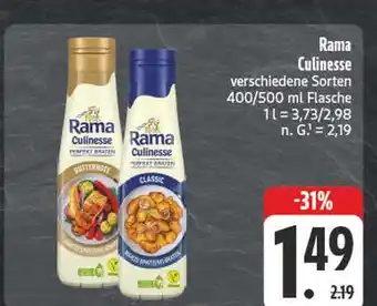 Edeka Rama culinesse Angebot