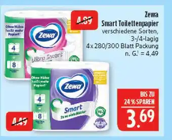 Marktkauf Zewa ultra smart toilettenpapier Angebot