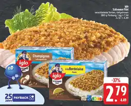 Edeka Iglo schlemmer filet champignon Angebot