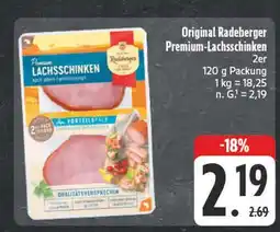 Edeka Radeberger premium-lachsschinken Angebot