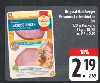 Edeka Radeberger premium-lachsschinken Angebot