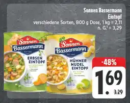 Edeka Sonnen bassermann erbsen eintopf Angebot