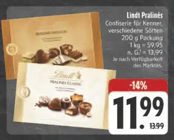 Edeka Lindt pralinés Angebot