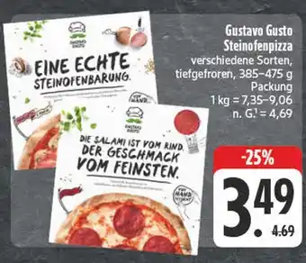 Edeka Gustavo gusto eine echte steinofenbarung Angebot