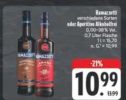 Edeka Ramazzotti espresso edizione amaro Angebot