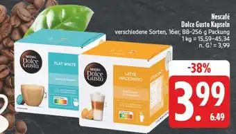 Edeka Nescafé dolce gusto flat white Angebot