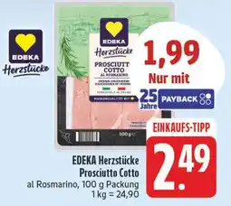 Edeka Edeka herzstücke prosciutto cotto al rosmarino Angebot