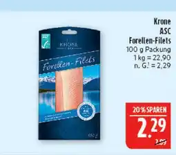 Marktkauf Krone forellen-filets Angebot